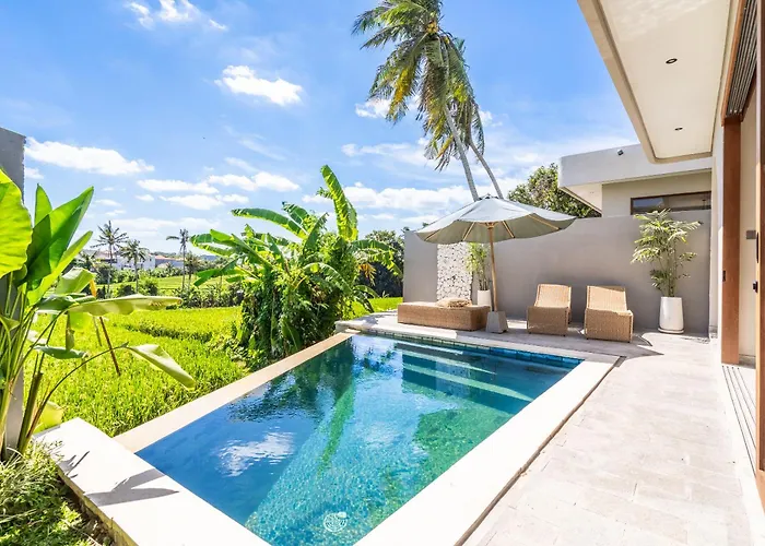 Glentana - Rare 3br With Full Rice Field Views And Sunset Canggu